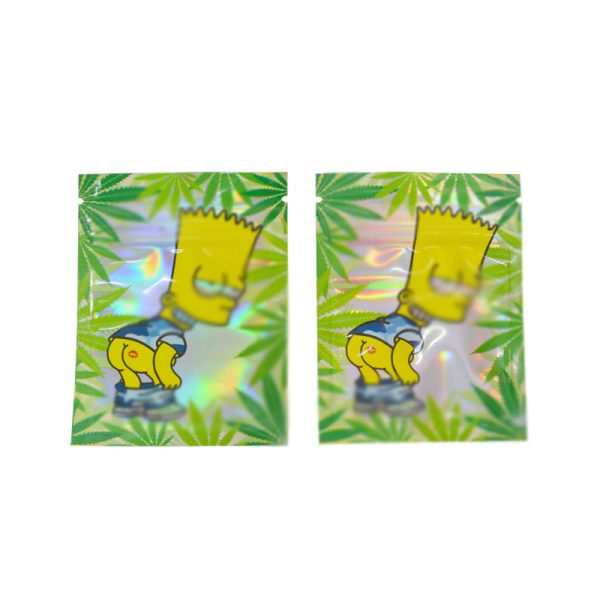 3.5g Hologram Bag Rick and Morty Spon Leaf