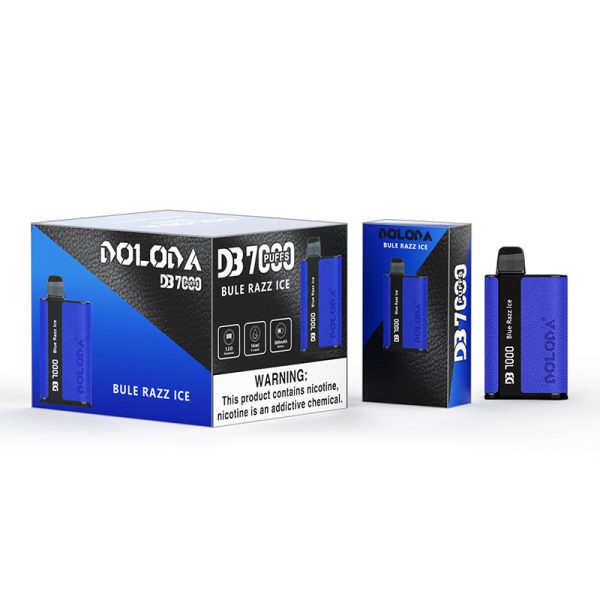 Elf Box Doloda DB 7000 Puffs blue-razz-ice