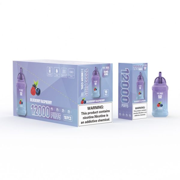 Elf Box 12000 Puffs blueberry-raspberry