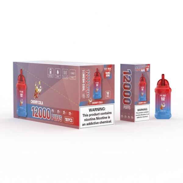 Elf Box 12000 Puffs cherry-cola