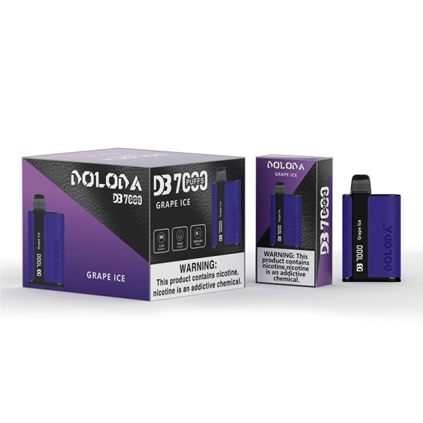 Elf Box Doloda DB 7000 Puffs grape-ice