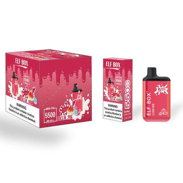 Doloda Elf Box 5500 Puffs lush-ice