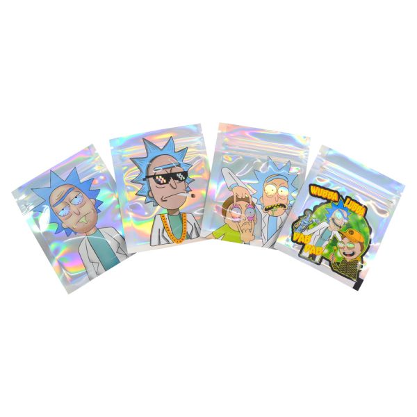 3.5g Hologram Bag Rick and Morty Spon Leaf