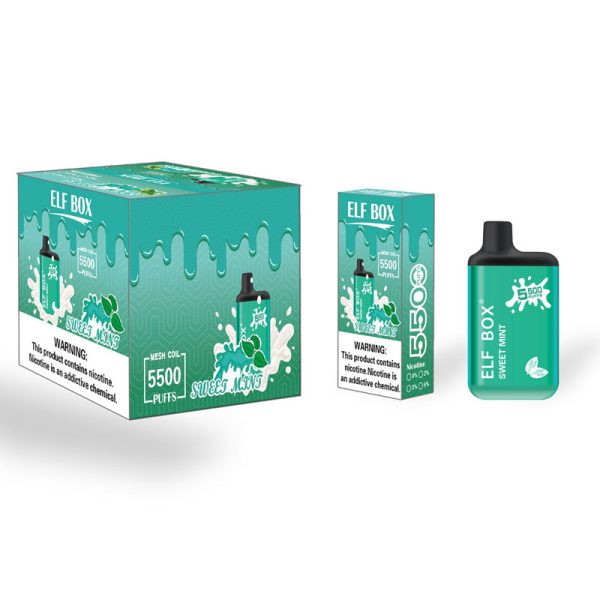 Doloda Elf Box 5500 Puffs sweet-mint