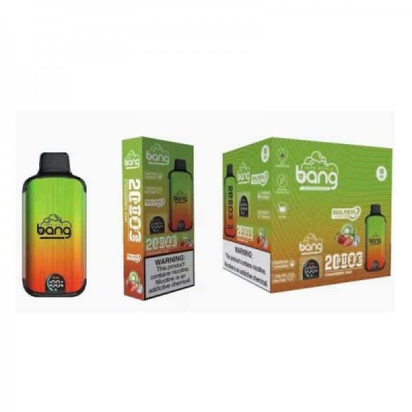 bang 20000 Puffs disposable vape strawberry kiwi