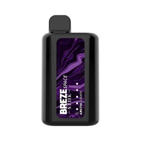 Breze Stiik Space 6000 Puffs disposable vape grape