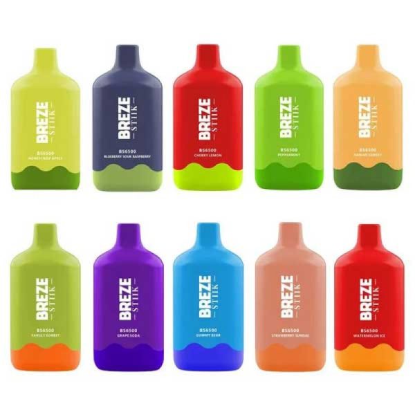 Breze Stiik BS6500 Puffs disposable vape - Image 3