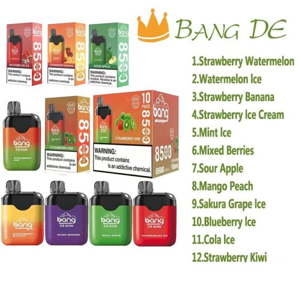 Bang DE 8500 Puffs