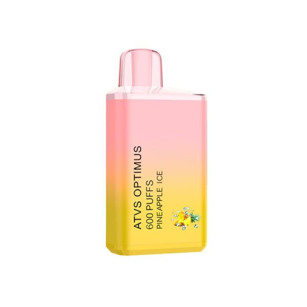 atvs Optimus 600 Puffs Disposable Vape pineapple-ice