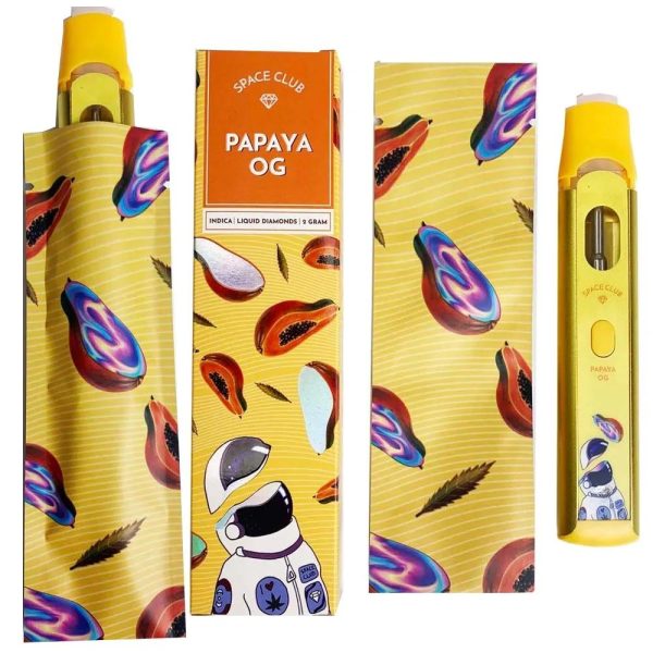 Space Club 2ml Disposable Vape Pen with pack