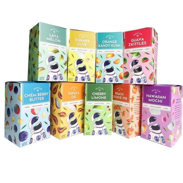 Space Club 2ml Disposable Vape Pen pack