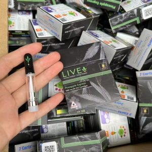 Live Vape Empty Cartridges with Retail Packaging