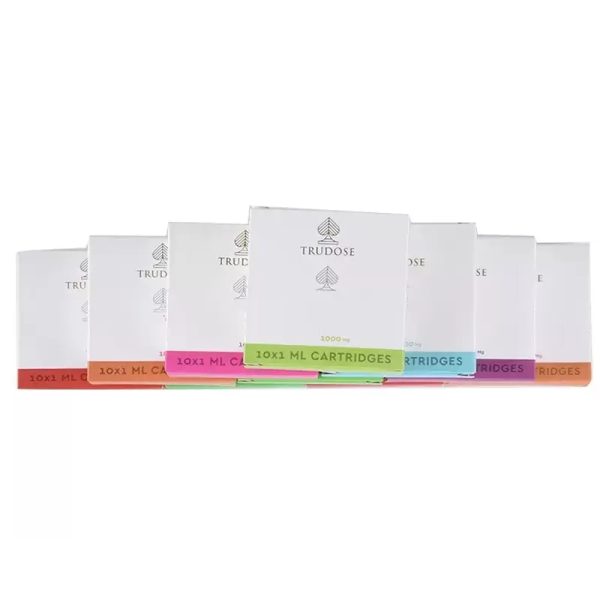 TRUDOSE Vape Empty Cartridges with Retail Packaging pack2