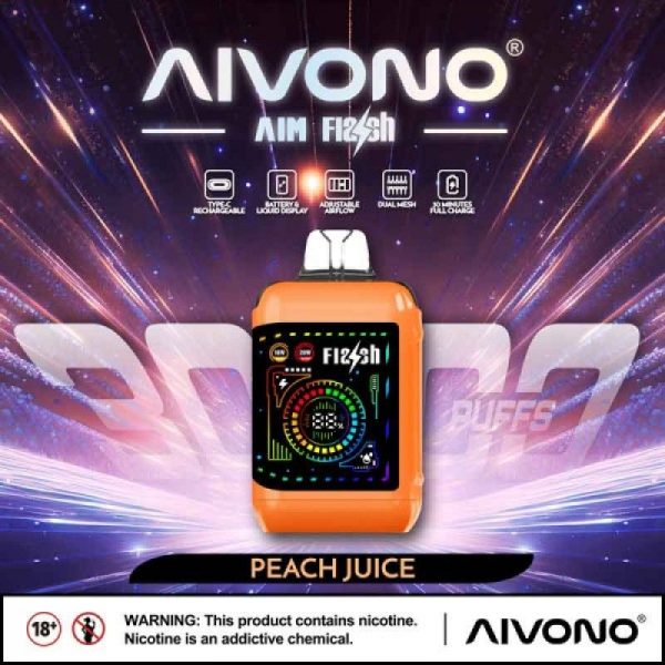 aivono-aim-flash-30000-puffs-peach-juice