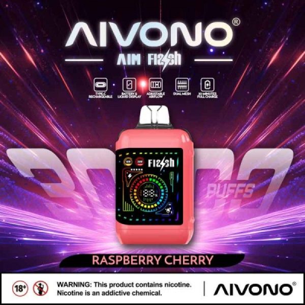 aivono-aim-flash-30000-puffs-raspberry-cherry