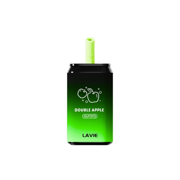 Lavie Aurora 11000 Puffs disposable vape double-apple