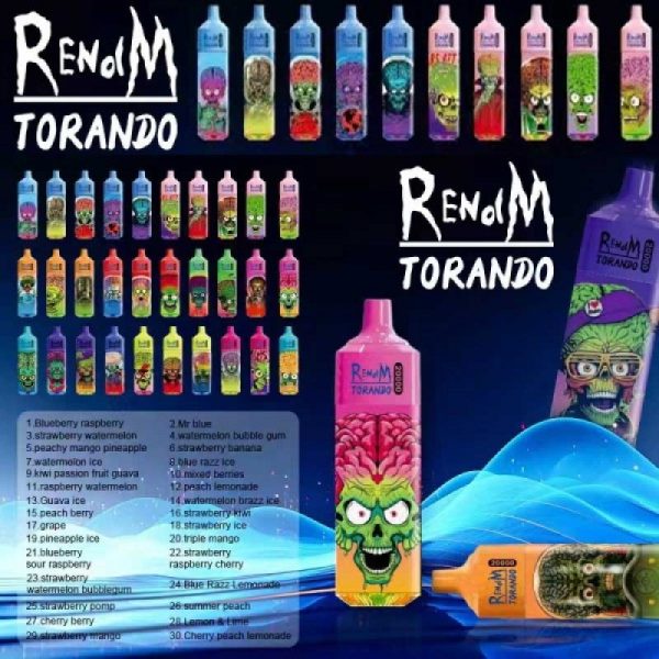 RendM Tornado 20000 Puffs