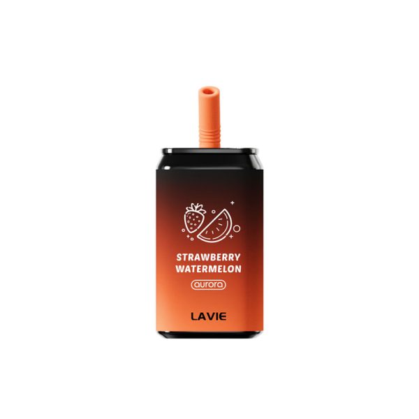 Lavie Aurora 11000 Puffs disposable vape strawberry-watermelon