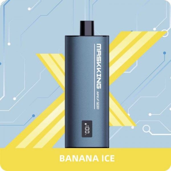 maskking apex-pro-10000-puffs-banana-ice