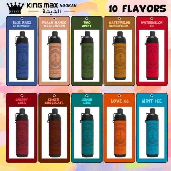 breze-kingmax-hookah-15000-puffs-flavors