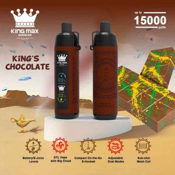 Breze King Max Hookah 15000 Puffs - Image 4