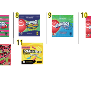 Airheads Xtremes Candy Mylar bags