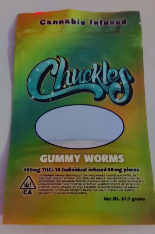 Chuckles Infused Edibles Mylar bags - Image 2