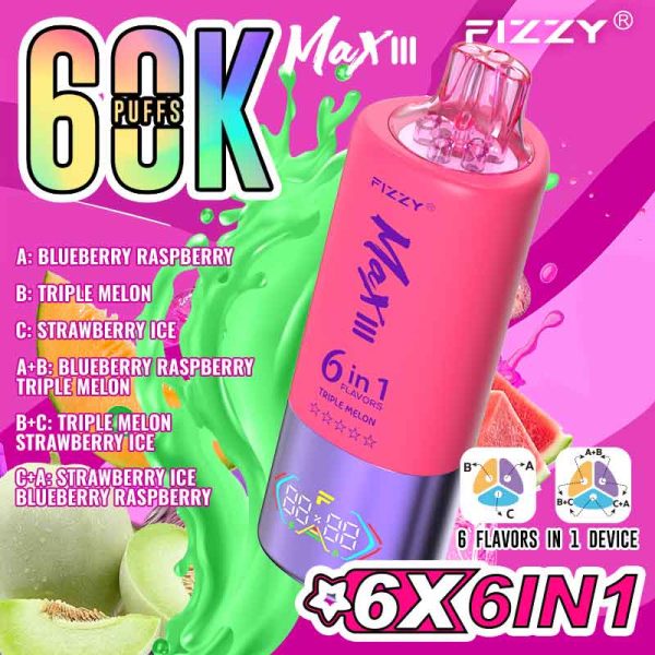 Fizzy Max III 60000 Disposable Vape - Image 8