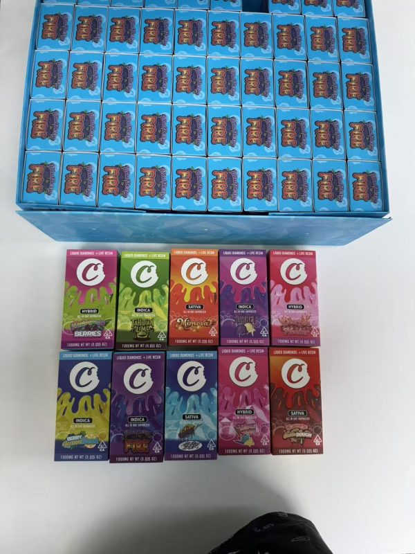 Cookies 1ml Disposable Vape Pen with Visible Screen (1)