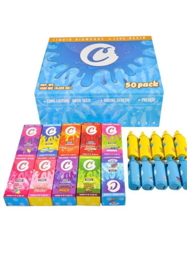 Cookies 1ml Disposable Vape Pen with Visible Screen - Image 3