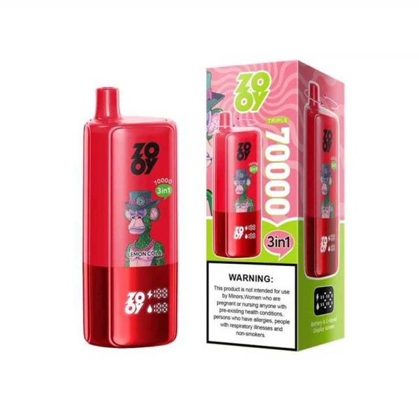 Zooy Triple 70000 Disposable Vape - Image 3