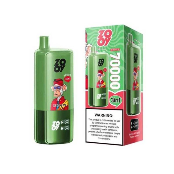 Zooy Triple 70000 Disposable Vape - Image 4