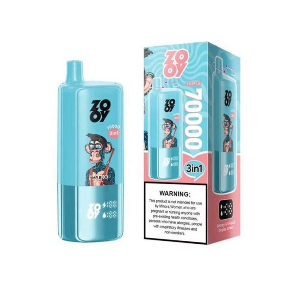 Zooy Triple 70000 Disposable Vape - Image 6