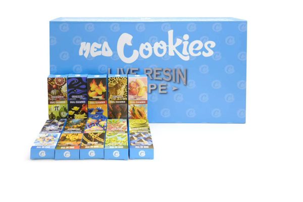 Dual Flavors In 2 Gram Empty Disposable Vape Pens: Cookie Delight